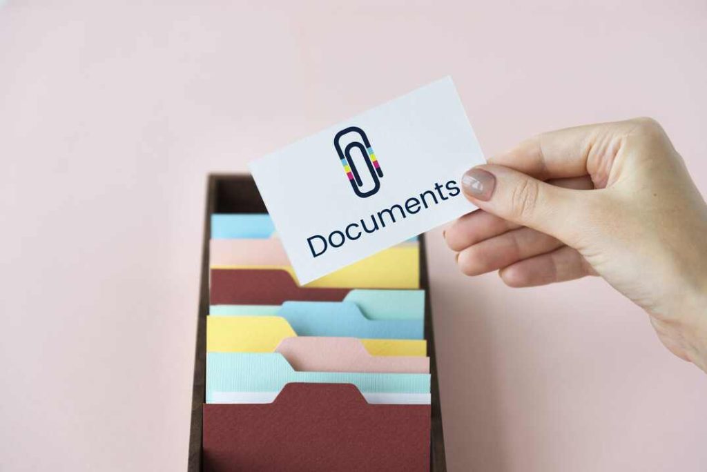 documents required for the insurance policy